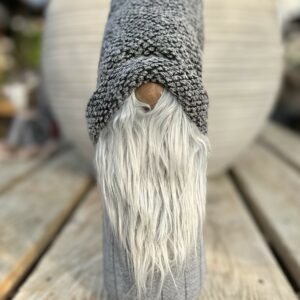 Large Plush Nordic Gnome (Grey)